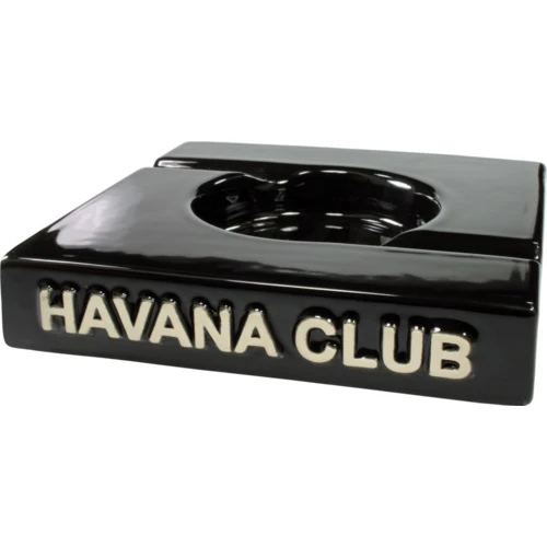 Havana Club Collection Ashtray - El Duplo Double Cigar Ashtray - Ebony Black 1 Havana Club Collection Ashtray - El Duplo Double Cigar Ashtray - Ebony Black