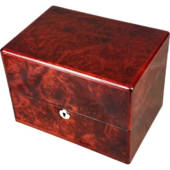 Hillwood Double Mini Decanter And Crystal Shot Glass Set & Makah Burlwood Box -Cigar World Shop 5EED1612 DDD0 46E4 B7ED C430CFBF71F1