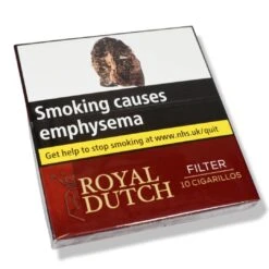 Ritmeester Royal Dutch Filter Cigar - Pack Of 10