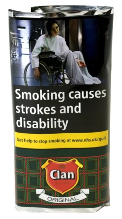 Clan Original Pipe Tobacco 50g Pouch