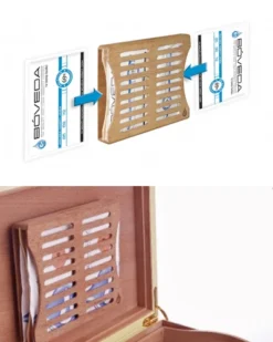 Boveda Wooden Packet Holder - Holds 2 Packs Side By Side