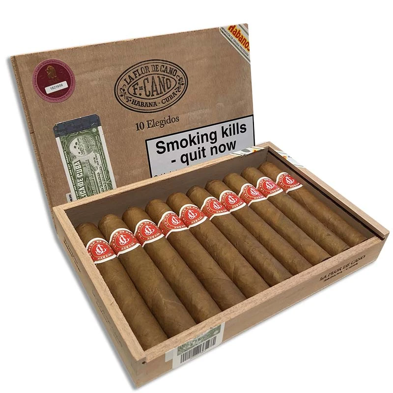 La Flor De Cano Elegidos Cigar - Box Of 10 1 La Flor De Cano Elegidos Cigar - Box Of 10
