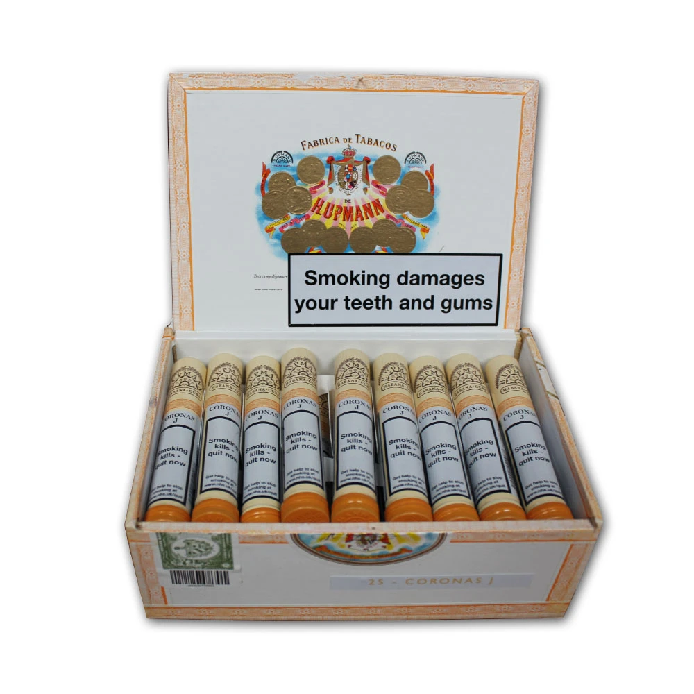 H.Upmann Coronas J Tubo - Box Of 25 1 H.Upmann Coronas J Tubo - Box Of 25